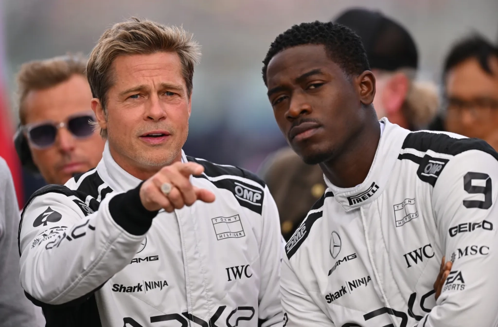 BRAD PITT TO STAR IN FORMULA 1 FILM